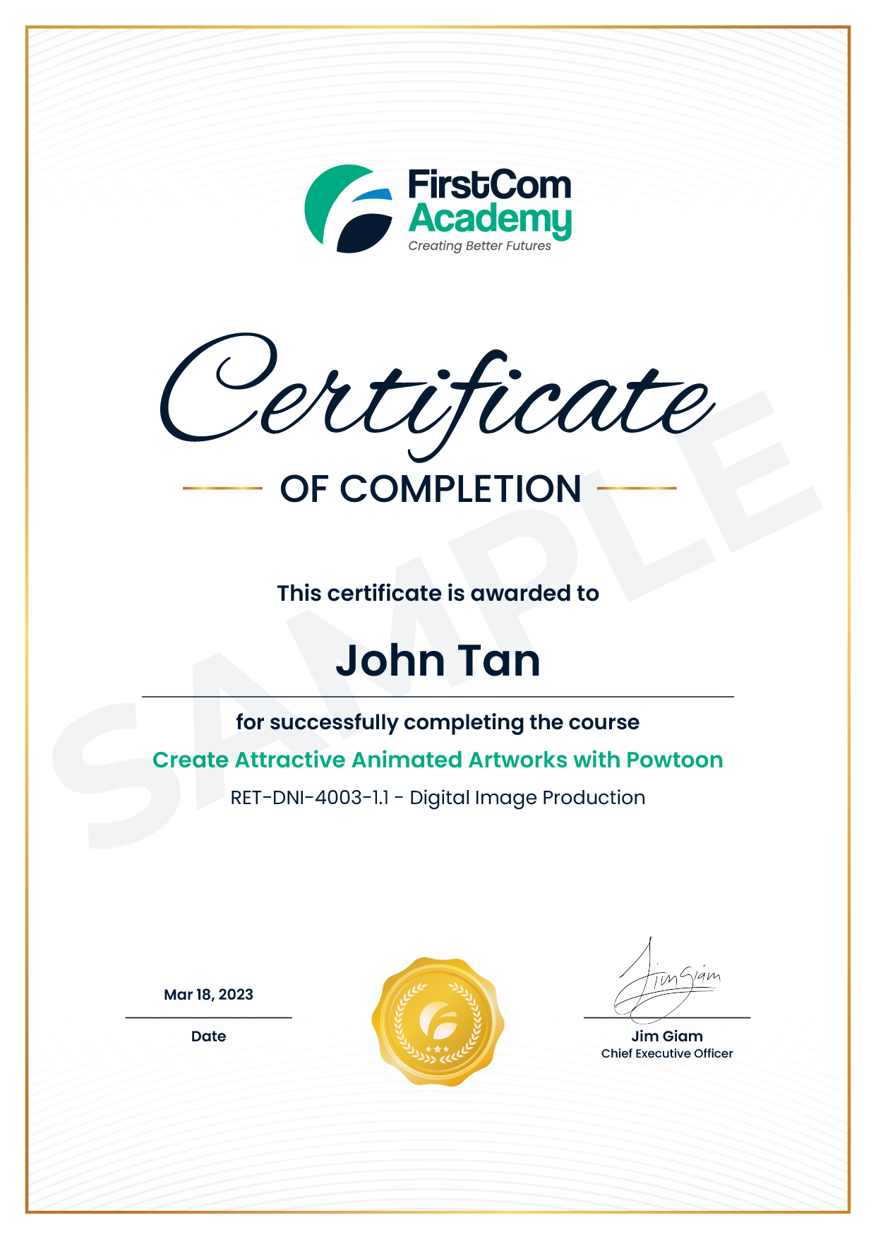 certification