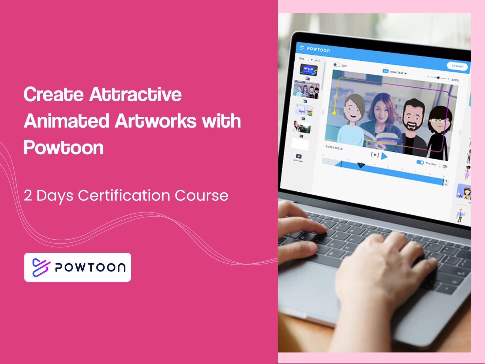 Create Attractive Animated Artworks with Powtoon