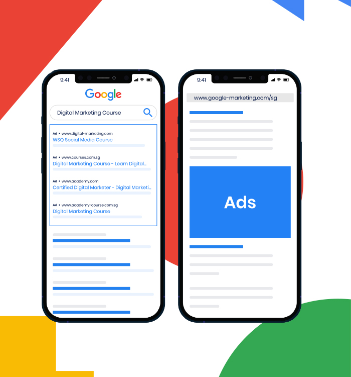 Google Ads course in Singapore for search engine marketing