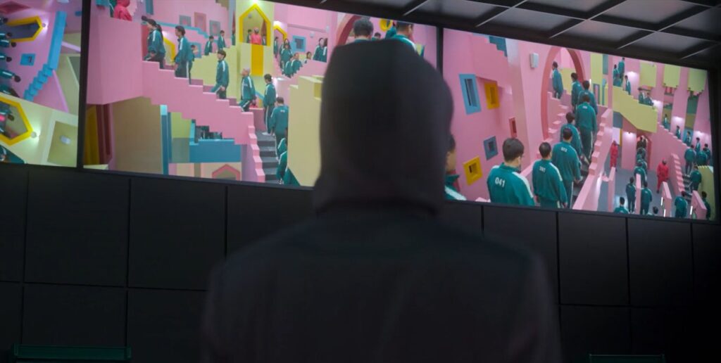 The system is always watching in Squid Game