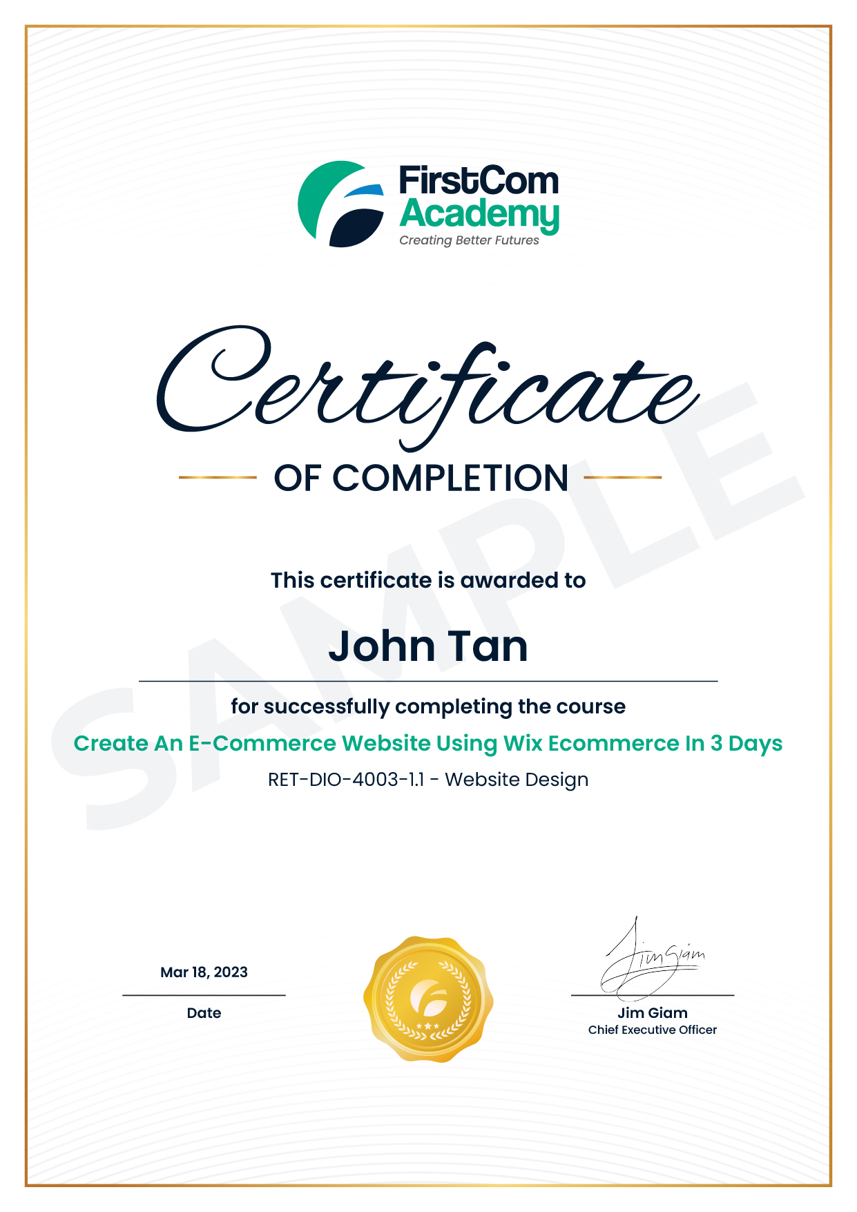 certification