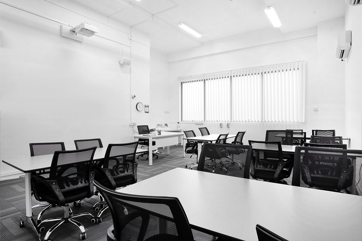 FirstCom Academy Kallang Way Training Center Innovation Room side view