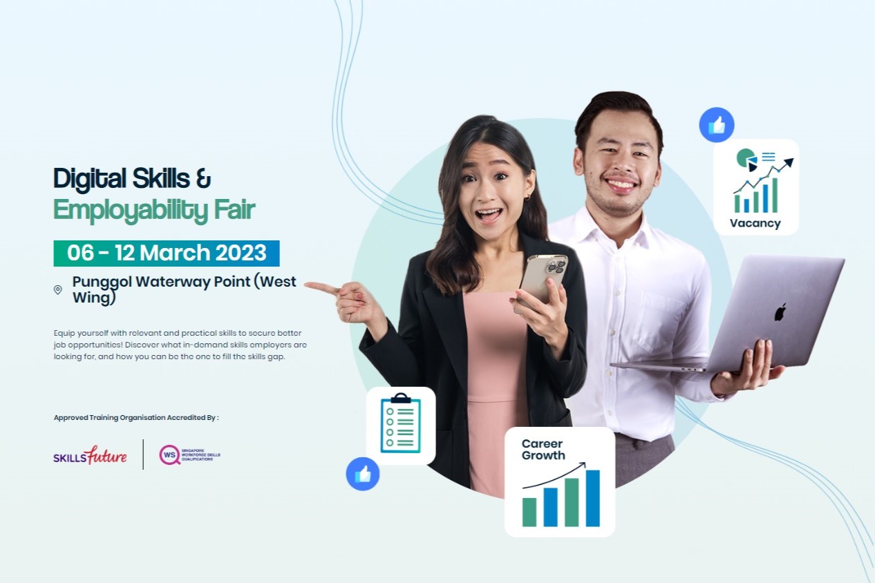 Digital Skills & Employability Fair at Punggol Waterway Point (WWP)