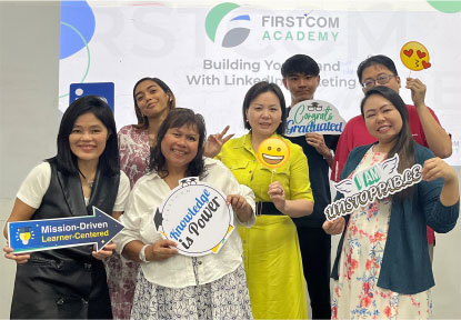 LinkedIn marketing course participants in FirstCom Academy Singapore