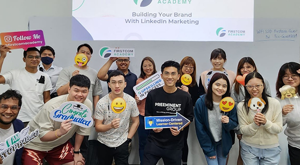 WSQ courses in Singapore, LinkedIn marketing training course participants