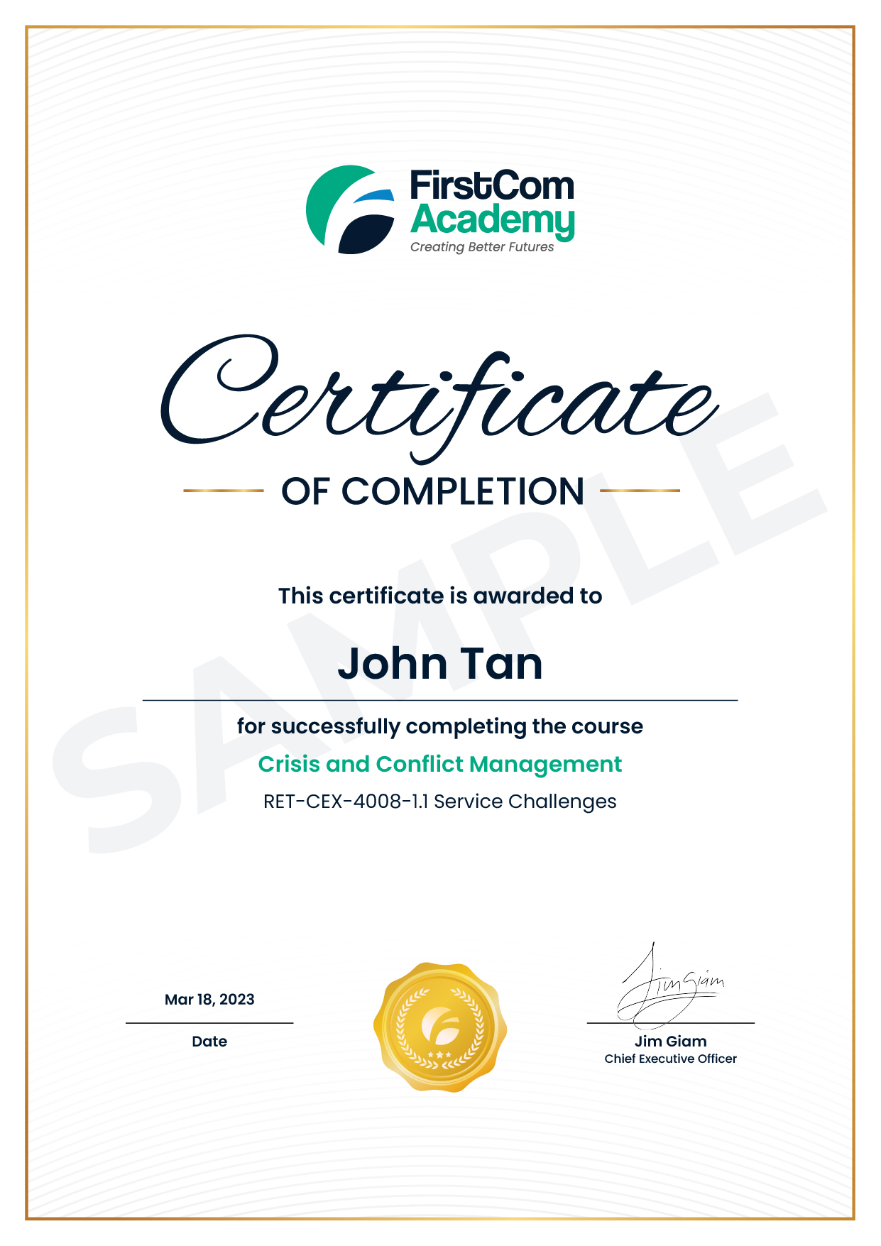 certification