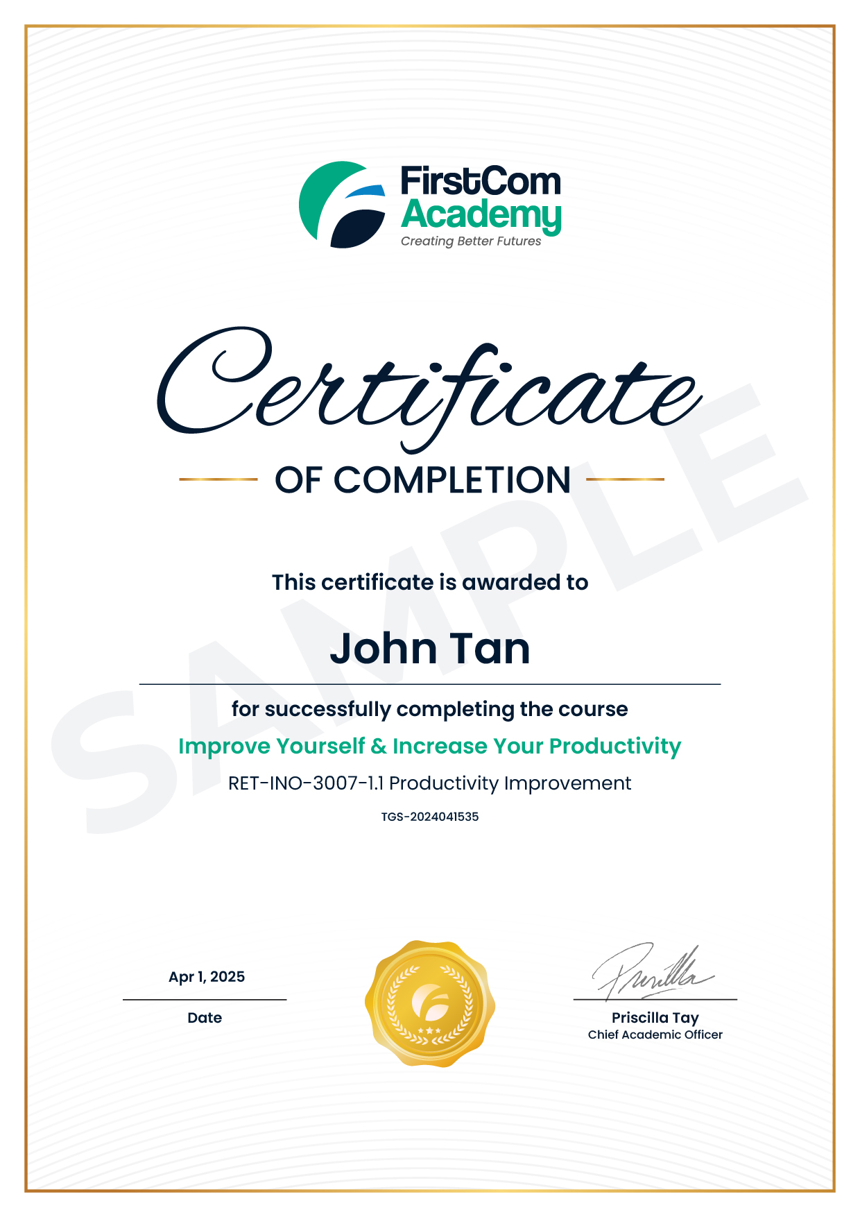 certification
