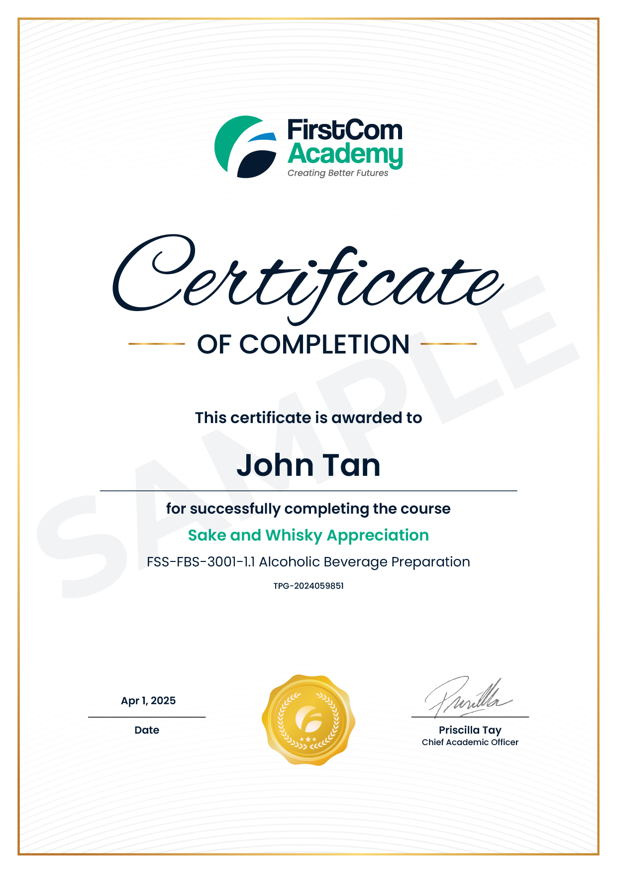 certification