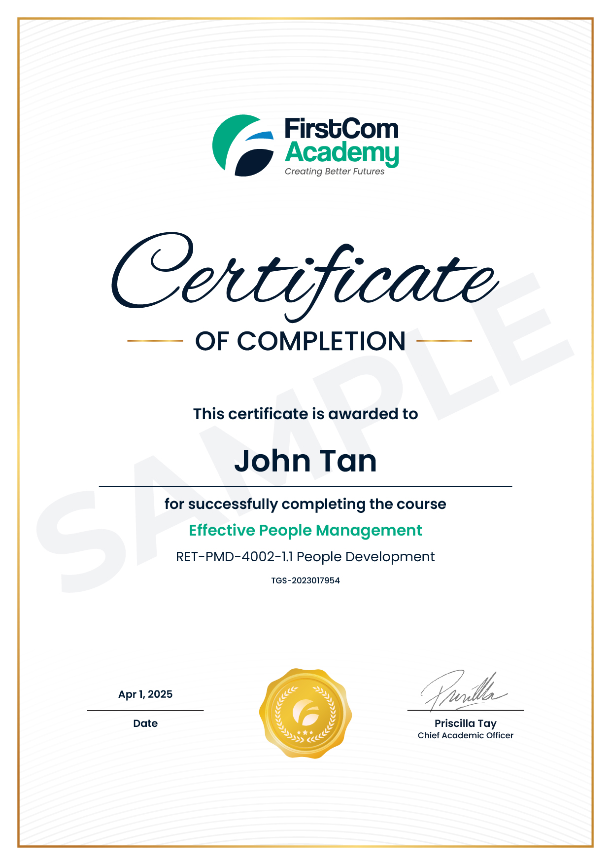certification