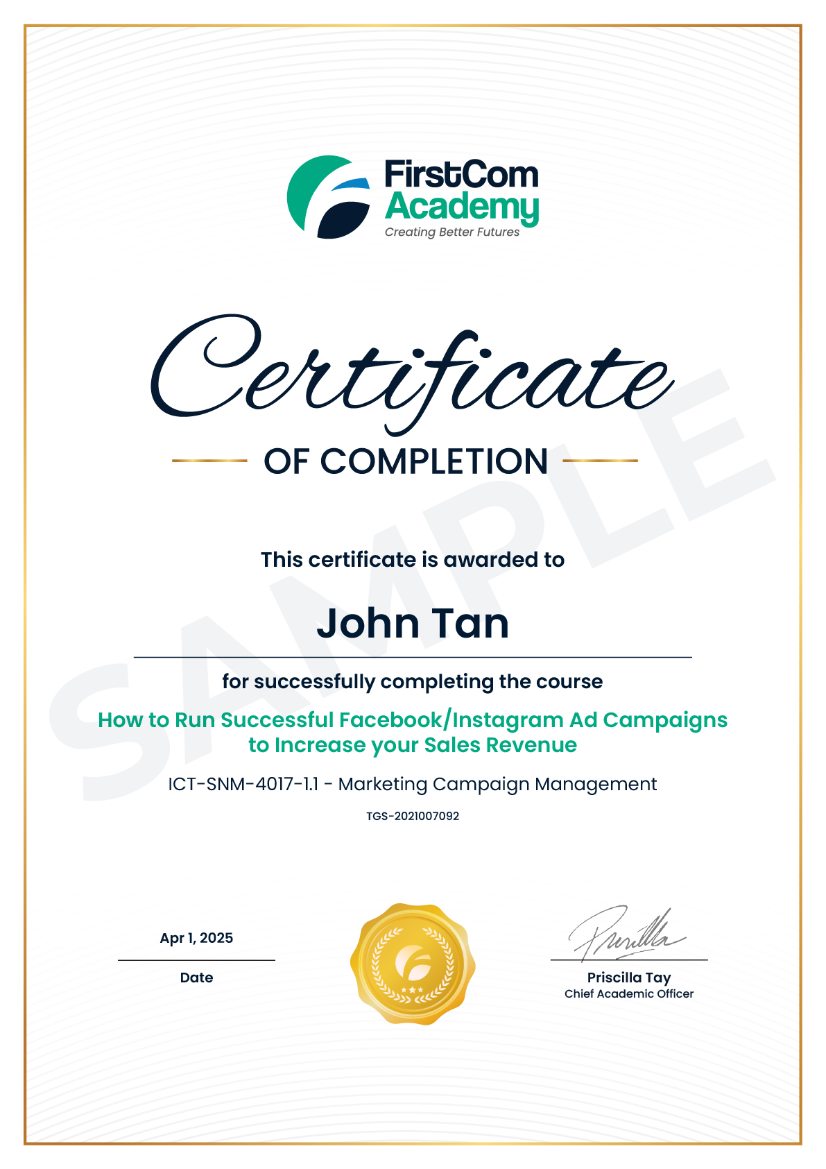 certification