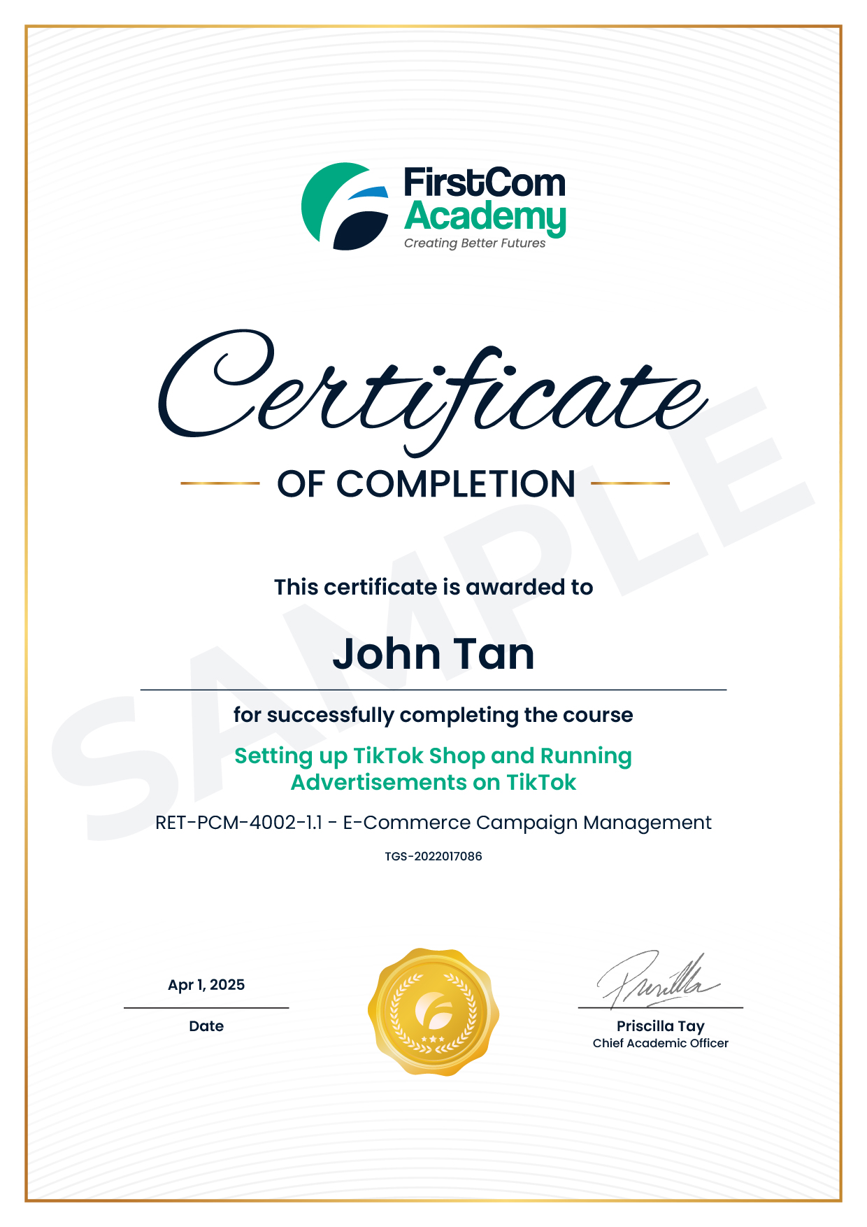 certification