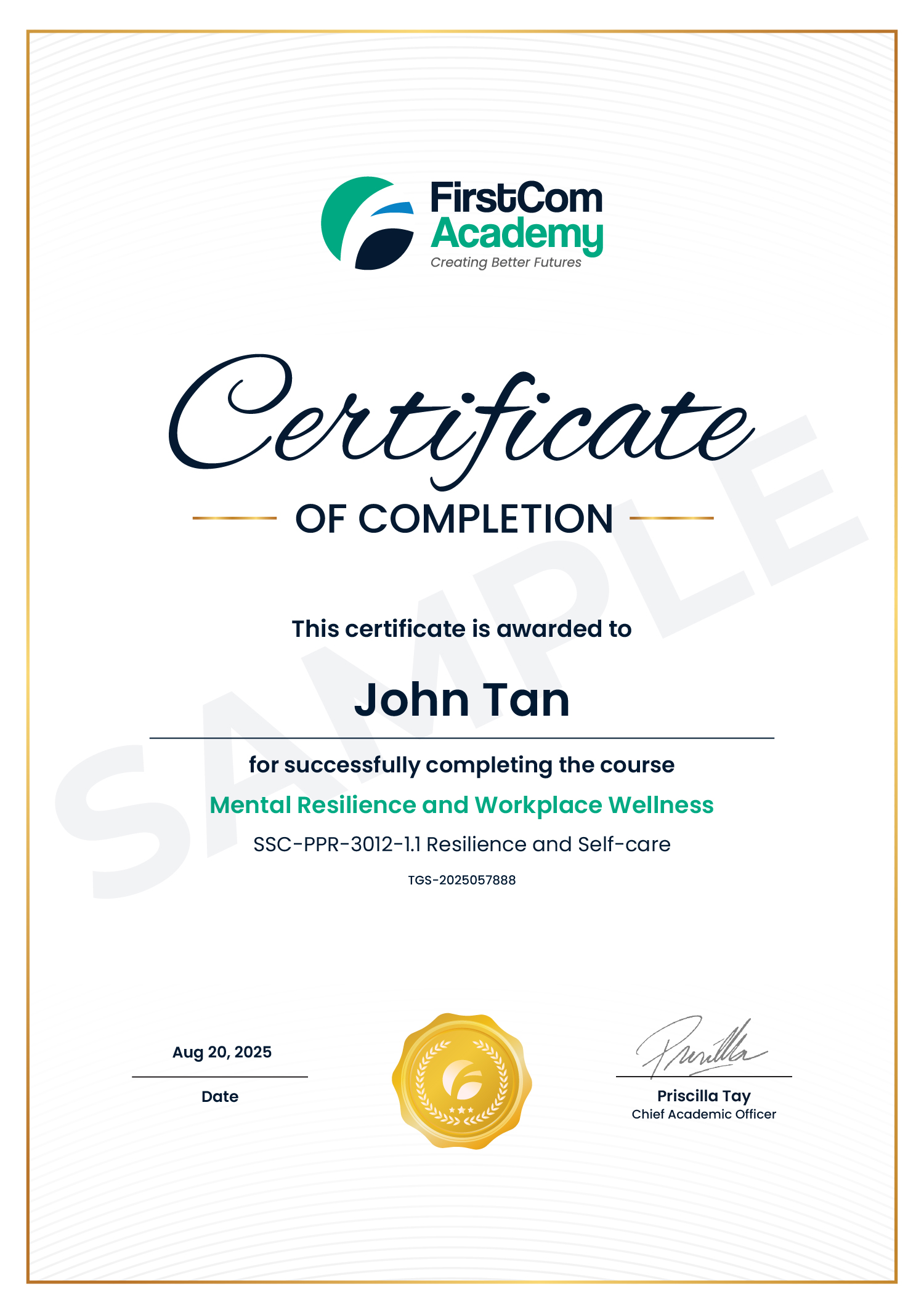 certification
